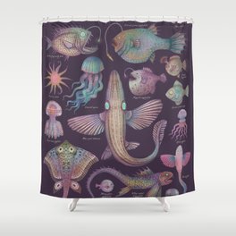 Sea Life Specimens III Shower Curtain