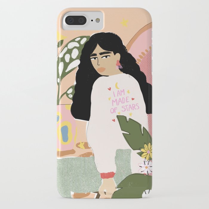 i am made of stars iphone case
