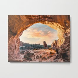 Arches National Park Sunrise Metal Print