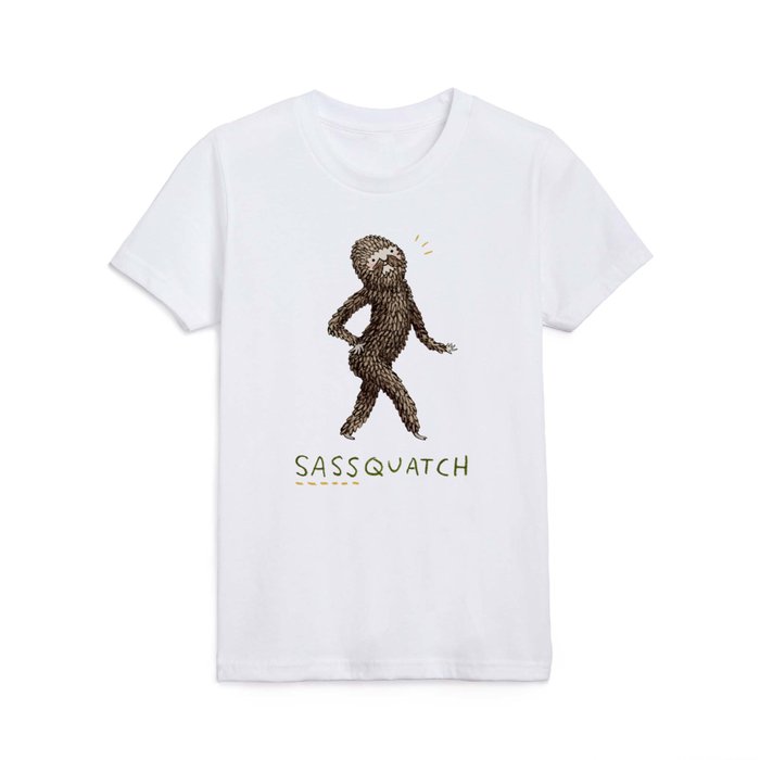 Sassquatch Kids T Shirt