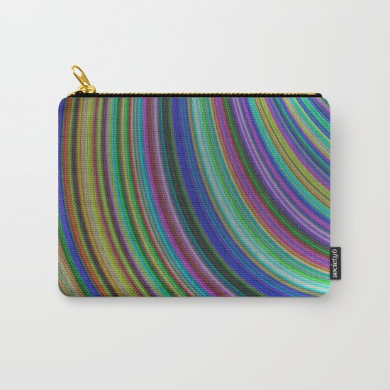 Striped fantasy Carry-All Pouch