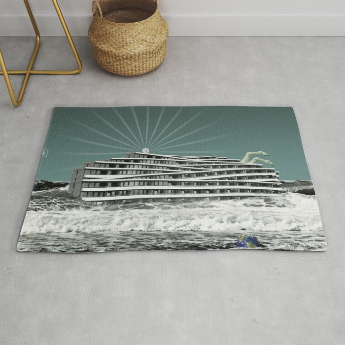 Home by the sea Rug