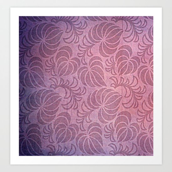 pink wall Art Print