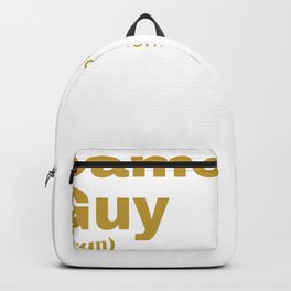 Cameroon Guy - Cameroon Backpack