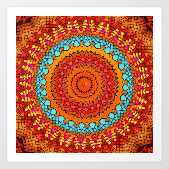 Tessarae Art Print