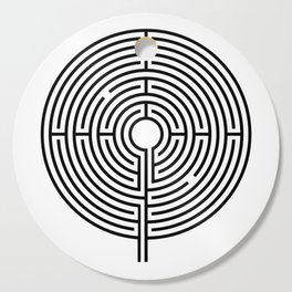 Generated Maze (Chartres Cathedral) Cutting Board