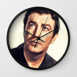 Robert Taylor, Hollywood Legend Wall Clock