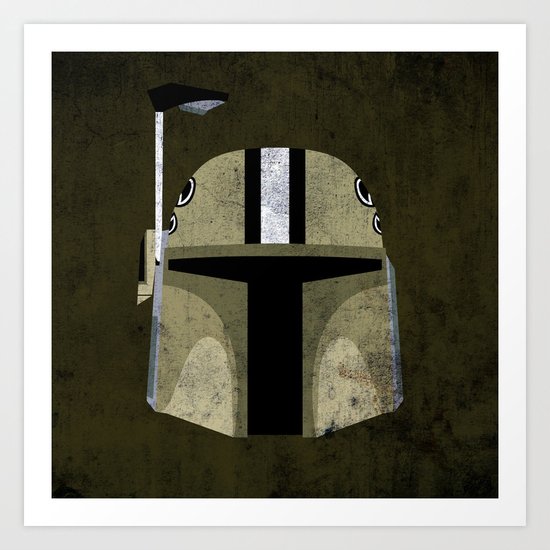 Saints Bounty Hunter Art Print