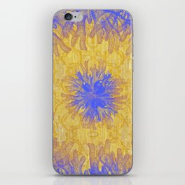 Nautique Cobalt - Surrealism Gold iPhone Skin