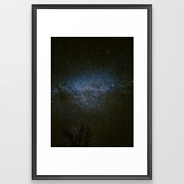 Tree Top Floating in a Sea of Night Framed Art Print