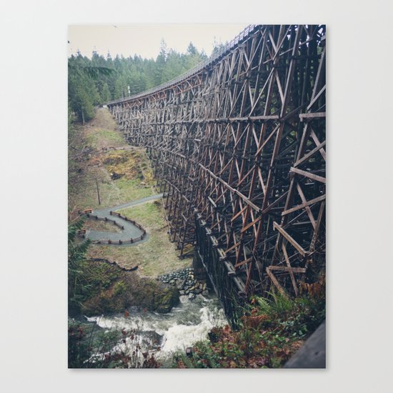 Largest Trestle in the Commonwealth Canvas Print
