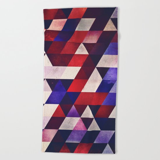 ryd whyte blww Beach Towel
