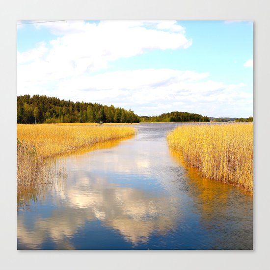 View From The Bridge Canvas Print