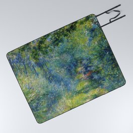 Pierre-Auguste Renoir "Sentier dans le bois (Path in the woods)" Picnic Blanket