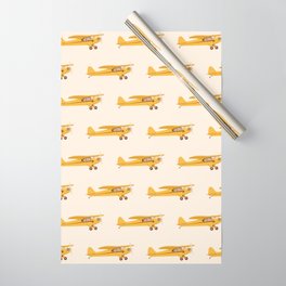 Little Yellow Plane Wrapping Paper