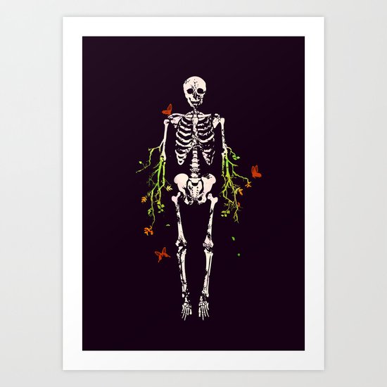 Dead is dead Art Print