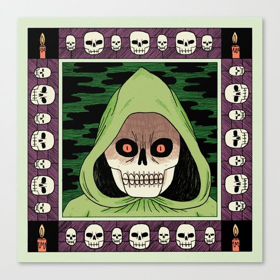 Death Canvas Print