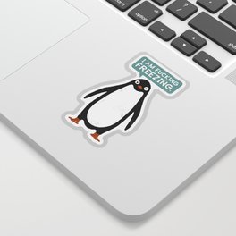 Talking Penguin Sticker