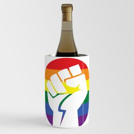 LGBTQ Power and Pride Wine Chiller