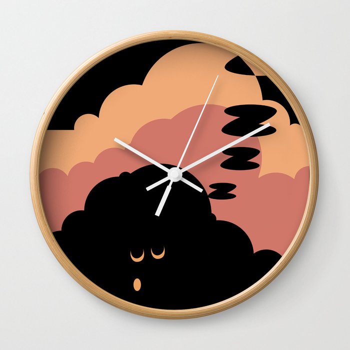 Cloud Wall Clock