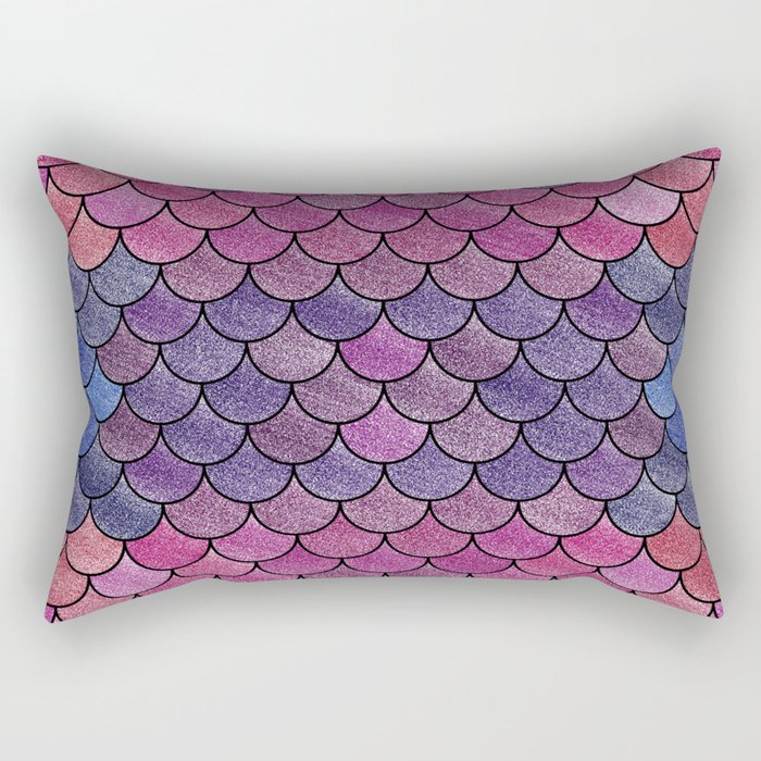 Lovely Pattern V (Glitter Version) Rectangular Pillow