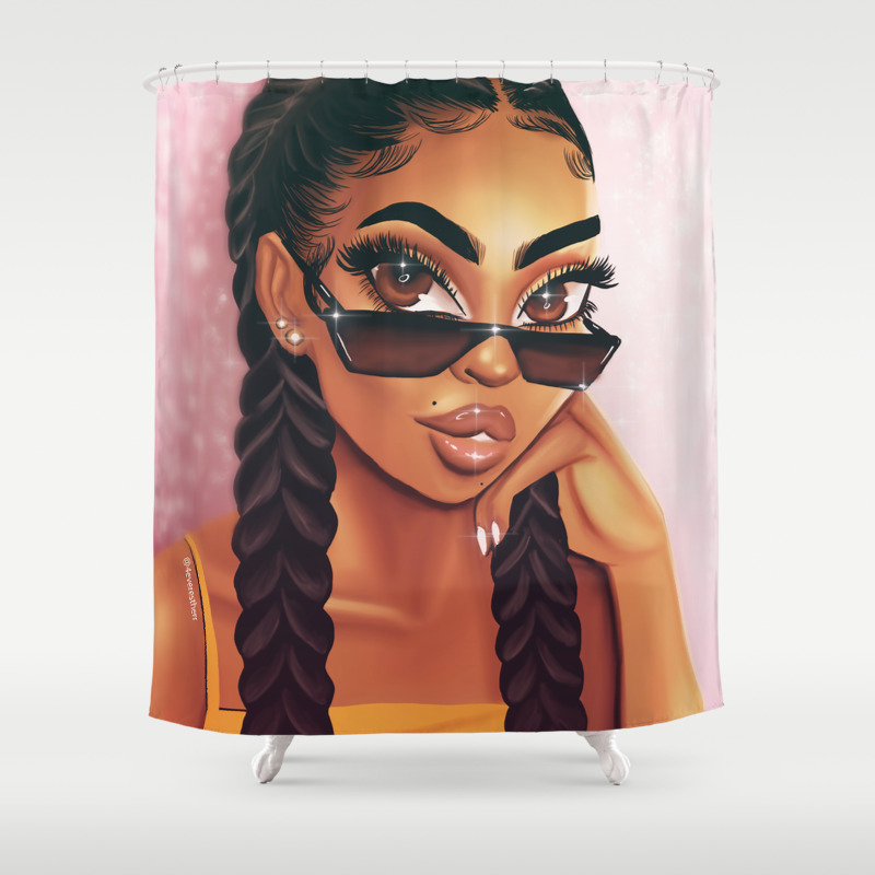Cornrows Shawty Shower Curtain By Foreverestherr Society6