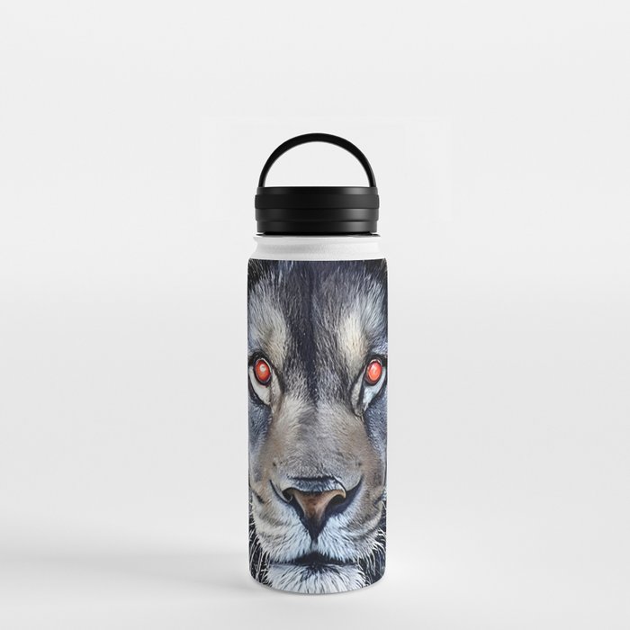 Cyberpunk Lion King Water Bottle