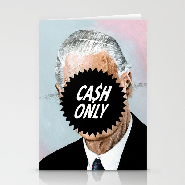 CA$H ONLY Stationery Cards