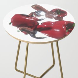 Consume your Daily Vegetables! Part. Red Side Table