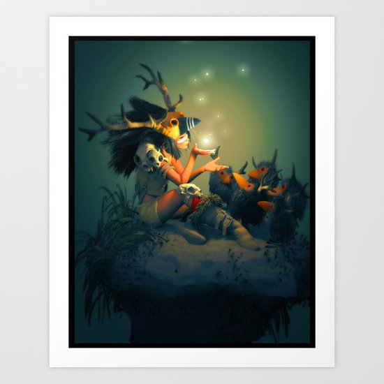 Watcher Art Print