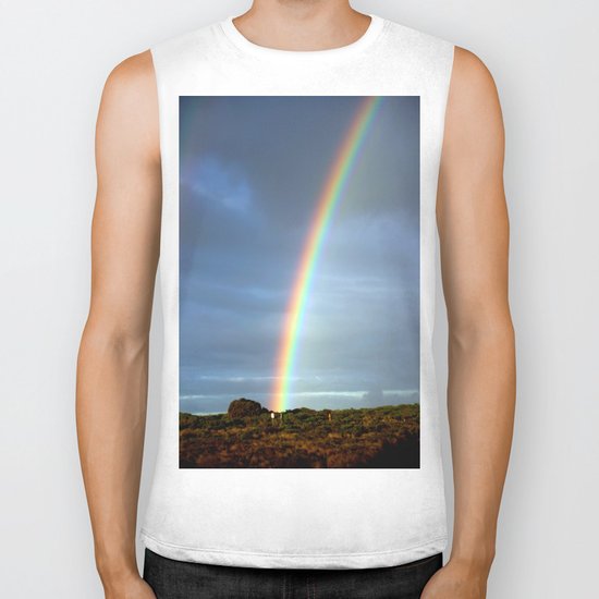 Rainbow Biker Tank