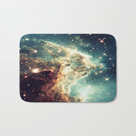 Monkey Head Nebula. Dreamy Bath Mat