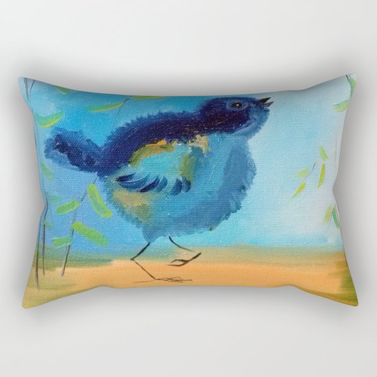 On the walk Rectangular Pillow