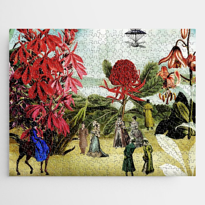 A park in a parallel universe Jigsaw Puzzle