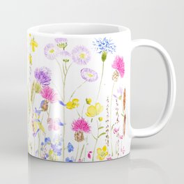 colorful meadow painting Coffee Mug | Springgardengarden, Meadowpainting, Sweetflowers, Colorfulflower, Flowers, Painting, Flowerpattern, Flower, Springwildflower, Springflowers 