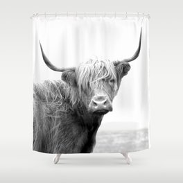Highland Cow Shower Curtain