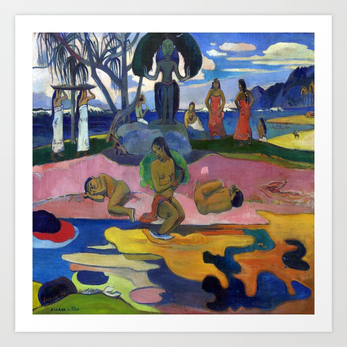 Paul Gauguin Day of the God Art Print