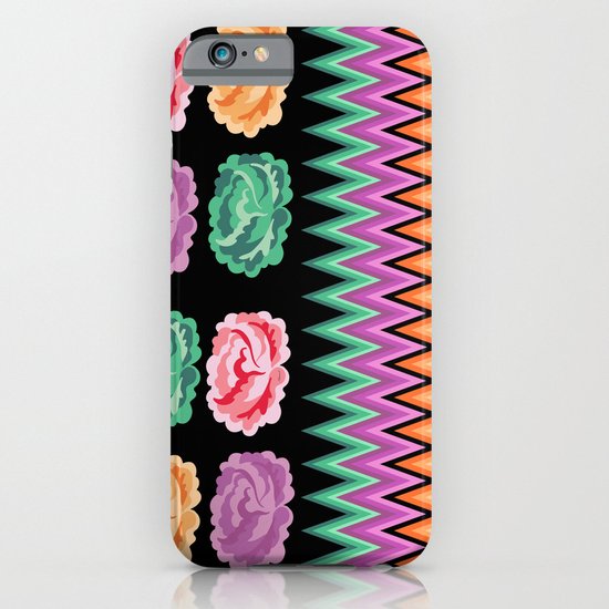CHEVRON ROSES iPhone & iPod Case
