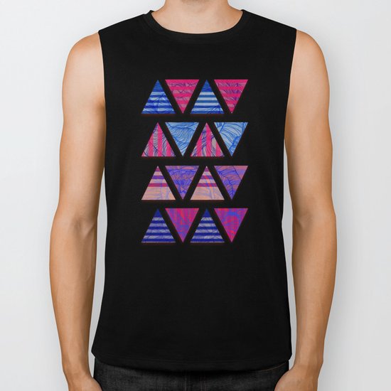 Triangular composition #2 Biker Tank