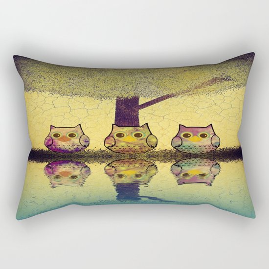 owl-201 Rectangular Pillow