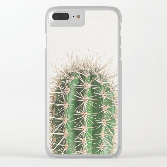 Cactus Clear iPhone Case