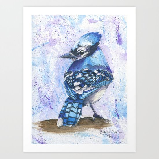 Blue Jay Art Print