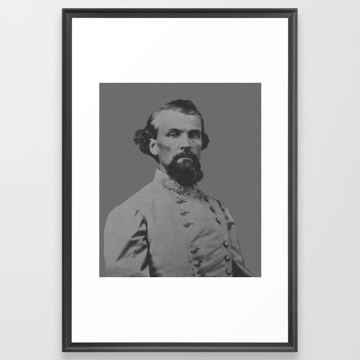 General Nathan Bedford Forrest Framed Art Print