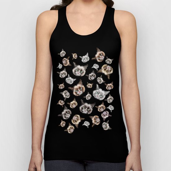 Cat Power Unisex Tank Top