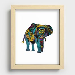 Elephant of Namibia Recessed Framed Print