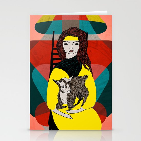 Goat Herder 1 Stationery Cards