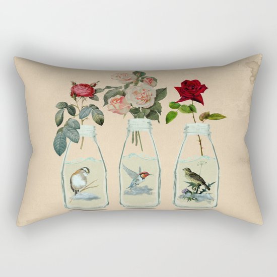 bottled spring Rectangular Pillow