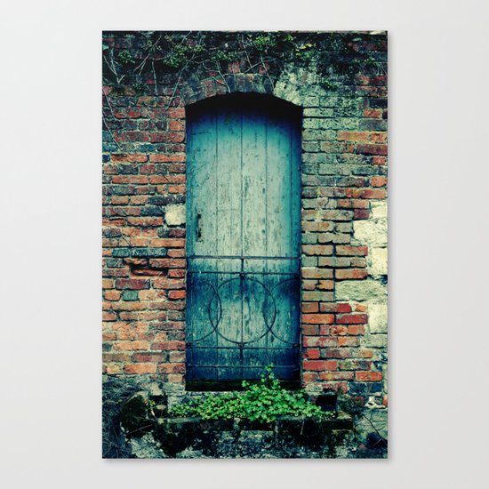 Blue Door Canvas Print