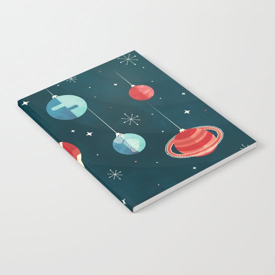 Joy to the Universe (in Teal) Notebook