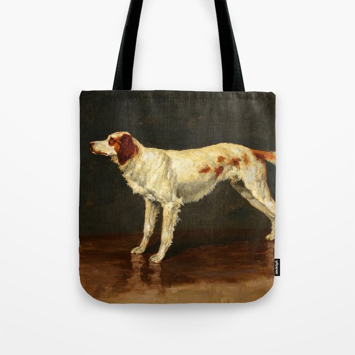 Louis Brown's English Setter by Frederic Remington Tote Bag
